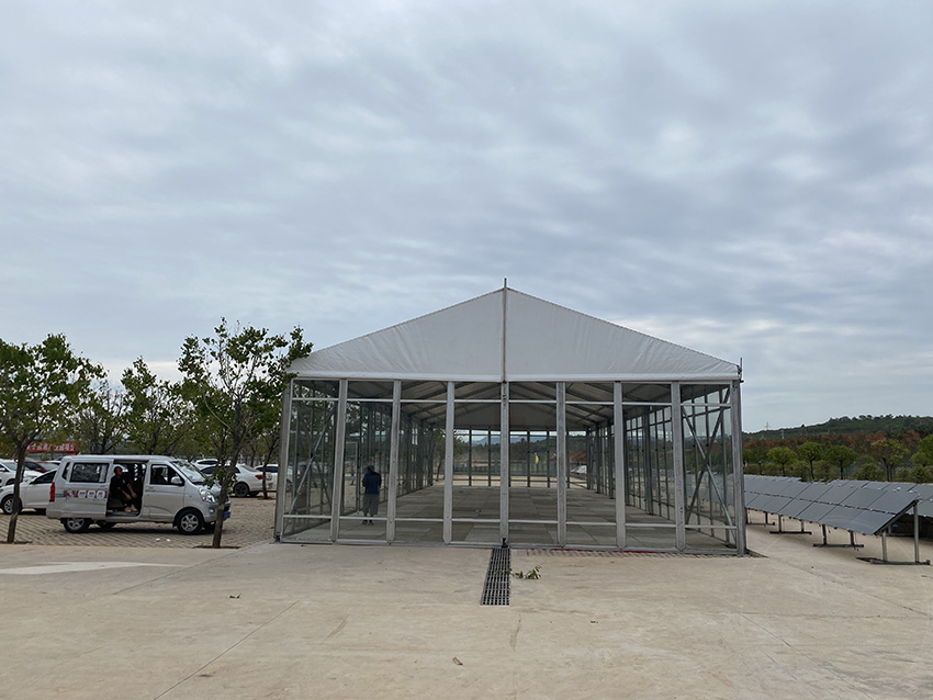 玻璃透明篷房搭建郑州篷